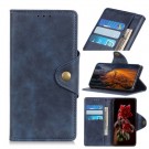 Lommebok deksel Retro for iPhone 12 Pro Max mørk blå thumbnail