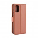 Lommebok deksel for Samsung Galaxy A41 brun thumbnail