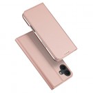 Dux Ducis Skin Pro Series Flip deksel iPhone 16 Roségull thumbnail