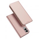 Dux Ducis Skin Pro Series Flip deksel Samsung Galaxy S25 Edge 5G Roségull thumbnail
