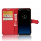 Lommebok deksel for Samsung Galaxy S8 Plus rød thumbnail