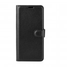 Lommebok deksel for Huawei P40 Lite E svart thumbnail