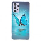 Fashion TPU Deksel for Samsung Galaxy A32 5G - Butterfly thumbnail