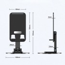 Eazy Justerbar Stativ for mobil og nettbrett svart thumbnail