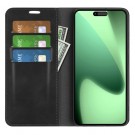 Lommebok deksel retro for iPhone 17 Pro svart thumbnail