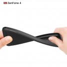 Tech-Flex Deksel med lær mønster Asus ZenFone 4 svart thumbnail