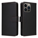 BETOPNICE 2-i-1 Lommebok deksel iPhone 13 Pro svart thumbnail