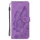 Lommebok deksel for Samsung Galaxy A26 / A17 - Lilla blomster thumbnail