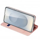 Dux Ducis Skin Pro Series Flip deksel Samsung Galaxy S26 5G Roségull thumbnail