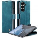 CaseMe flip Retro deksel for Samsung Galaxy Z Fold 7 5G blå thumbnail