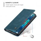 CaseMe flip Retro deksel for Samsung Galaxy S20 blå thumbnail