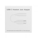 USB-C til 3,5 mm Audio Adapter Android hvit thumbnail