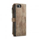 CaseMe retro multifunksjonell Lommebok deksel iPhone 6 Plus/7 Plus/8 Plus brun thumbnail