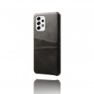 Tech-Flex TPU Deksel med PU-lær plass til kort Samsung Galaxy A33 5G svart thumbnail