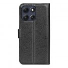 Lommebok deksel for Motorola Moto G86 5G svart thumbnail