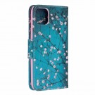 Lommebok deksel for iPhone 11 Pro Max - Rosa blomster thumbnail