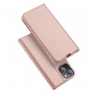 Dux Ducis Skin Pro Series Flip deksel iPhone 14 Roségull thumbnail