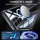 Redpepper Deksel 360° beskyttelse Samsung Galaxy S25 Ultra 5G MagSafe svart thumbnail