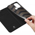 Dux Ducis Skin Pro Series Flip deksel Motorola Moto G60s svart thumbnail