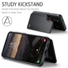CaseMe Deksel med kortlomme Samsung Galaxy S25+ Plus 5G svart thumbnail