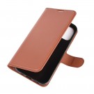 Lommebok deksel for iPhone 12 Pro Max brun thumbnail