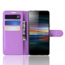 Lommebok deksel for Sony Xperia L3 lilla thumbnail