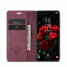 CaseMe flip Retro deksel for Samsung Galaxy S25+ Plus 5G rød thumbnail