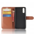 Lommebok deksel for Huawei P20 brun thumbnail
