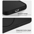 Tech-Flex silikon Deksel for iPhone 12 MagSafe svart thumbnail
