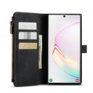 CaseMe retro multifunksjonell Lommebok deksel Samsung Galaxy Note 10+ Plus svart thumbnail