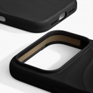 iDeal Of Sweden Swirl Silikon Deksel iPhone 18 Pro Max / iPhone 17 Pro Max MagSafe - Velvet Black thumbnail