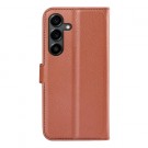 Lommebok deksel for Samsung Galaxy S25 FE 5G brun thumbnail