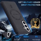 LC.IMEEKE Deksel lær Samsung Galaxy S26+ plus 5G MagSafe - Svart thumbnail