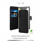 Puro 2-i-1 Magnetisk Lommebok-deksel Samsung Galaxy A14 5G/4G Svart thumbnail