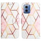 Lommebok deksel for Motorola Moto G34 5G - Marmor mønster thumbnail