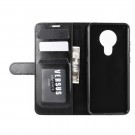 Lommebok deksel Premium for Nokia 5.3 svart thumbnail