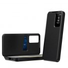 Smart Clear View Flip deksel Samsung Galaxy S24 Ultra 5G - Svart thumbnail