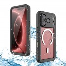 Redpepper Deksel Vanntett IP68 iPhone 18 Pro MagSafe svart thumbnail