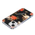 Fashion TPU Deksel for iPhone 14/13 - Blomster thumbnail