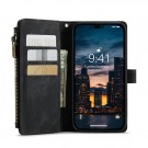 CaseMe retro multifunksjonell Lommebok deksel iPhone 14 Pro Max svart thumbnail