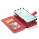 CaseMe 2-i-1 Lommebok deksel Samsung Galaxy Note 10+ Plus rød thumbnail