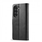 LC.IMEEKE lommebok deksel for Samsung Galaxy Z Fold 5 5G svart thumbnail