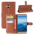 Lommebok deksel for Huawei Mate 10 brun thumbnail