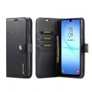 DG.Ming 2-i-1 Lommebok-deksel I Lær Samsung Galaxy A18 svart thumbnail