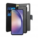 Puro 2-i-1 Magnetisk Lommebok-deksel Samsung Galaxy A55 5G Svart thumbnail