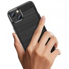Tech-Flex TPU Deksel Carbon iPhone 14 Plus svart thumbnail