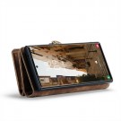CaseMe 2-i-1 Lommebok deksel Samsung Galaxy S24 Ultra 5G brun thumbnail