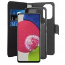 Puro 2-i-1 Magnetisk Lommebok-deksel Samsung Galaxy A53 5G Svart thumbnail