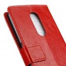 Lommebok deksel til Nokia 5.1 Plus (2018) rød thumbnail