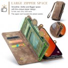 CaseMe 2-i-1 Lommebok deksel iPhone 16 Pro Max brun thumbnail